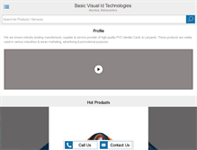 Tablet Screenshot of bvidmumbai.com